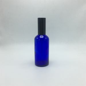Biru kaca botol Spray