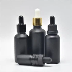 Botol Penutup Kaca Matte Black